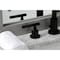 Fauceture FSC8930CKL Kaiser Widespread Bathroom Faucet W/Brass Pop-Up, Matte Blk FSC8930CKL - alternate 6